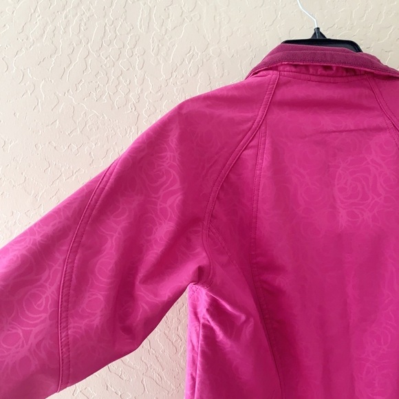 DD Medium Pink Softshell Jacket, Fleece Lined, Full Zip, Inner Pockets! - Picture 6 of 9